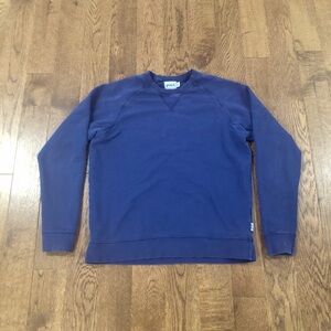Pact Men's Classic Navy Crewneck Sweater